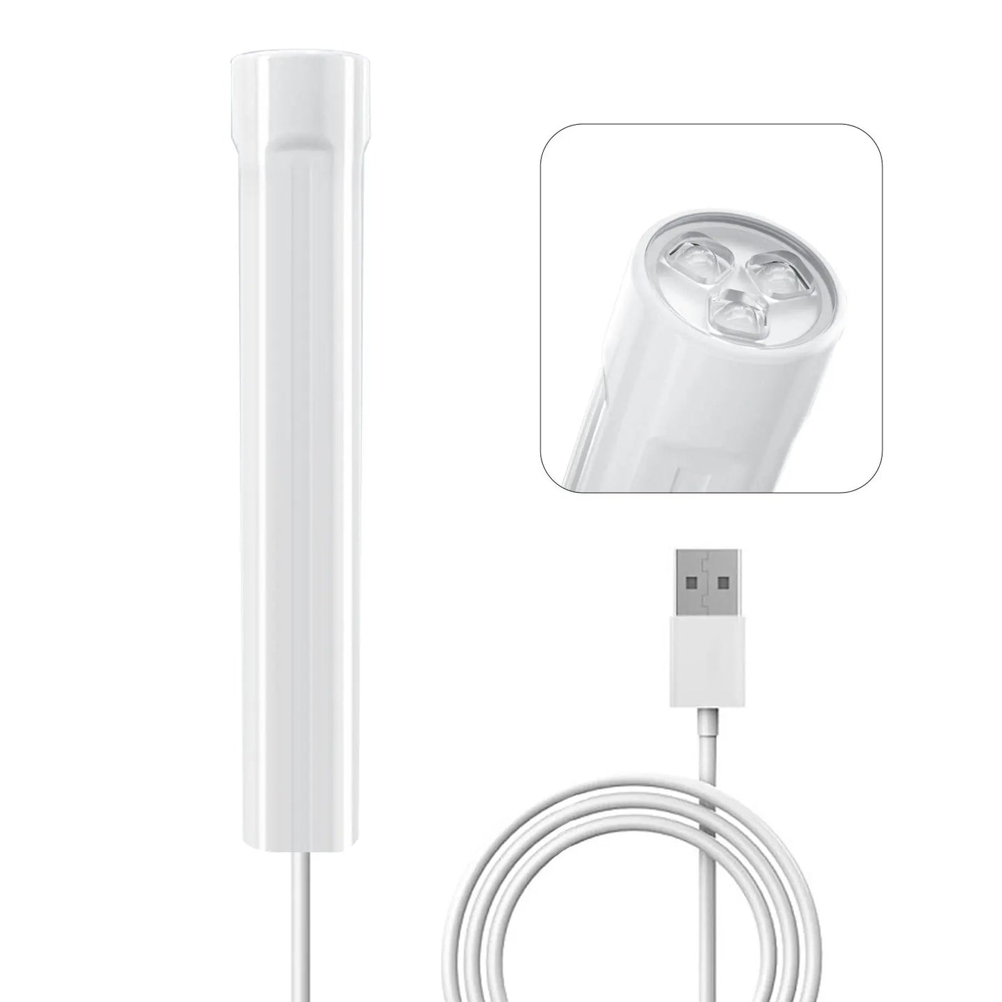 Mini UV LED Nagellampe 2025 - USB Aufladbar Tragbar Handlich - Schnelltrocknend Gel Nagellack Aushärtung