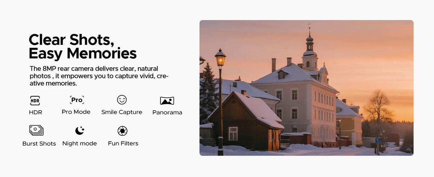 DOOGEE Note56X 6,56 Zoll Display - Akku 6150 mAh, CPU Unisoc SC9863A