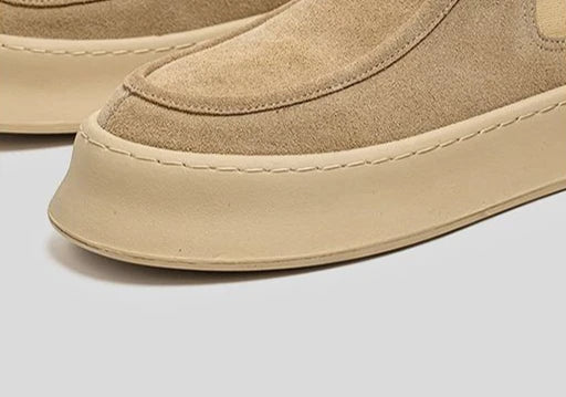 Ghete Chelsea Shangkaka cu platformă, croială înaltă - Mărimea 44, Înălțimea tocului 2 cm, Înălțimea gleznei