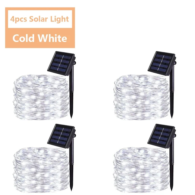 ZTree LED Lichterkette Außen Solar - Kapazität Batterie, Leistung, Länge