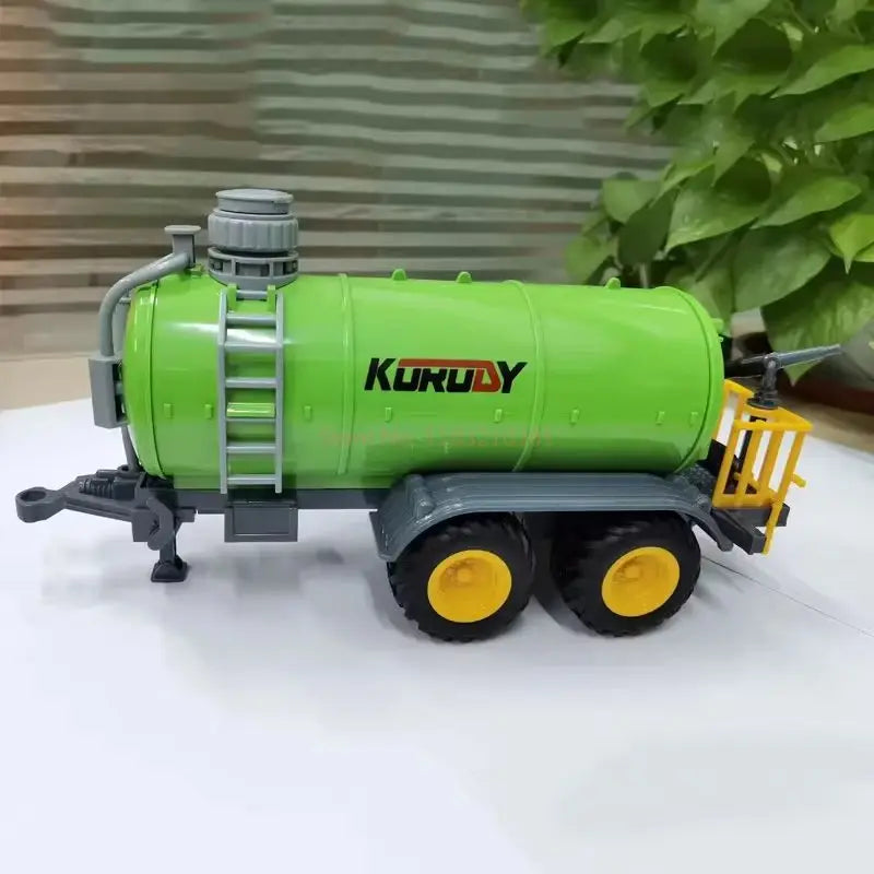 RC Auto 1:24 Legierung Ferngesteuert Traktor Spielzeug Mit Scheinwerfer Simulation Elektrisch Farm Truck Spielzeug Set Kind Outdoor Spielzeug Geschenke