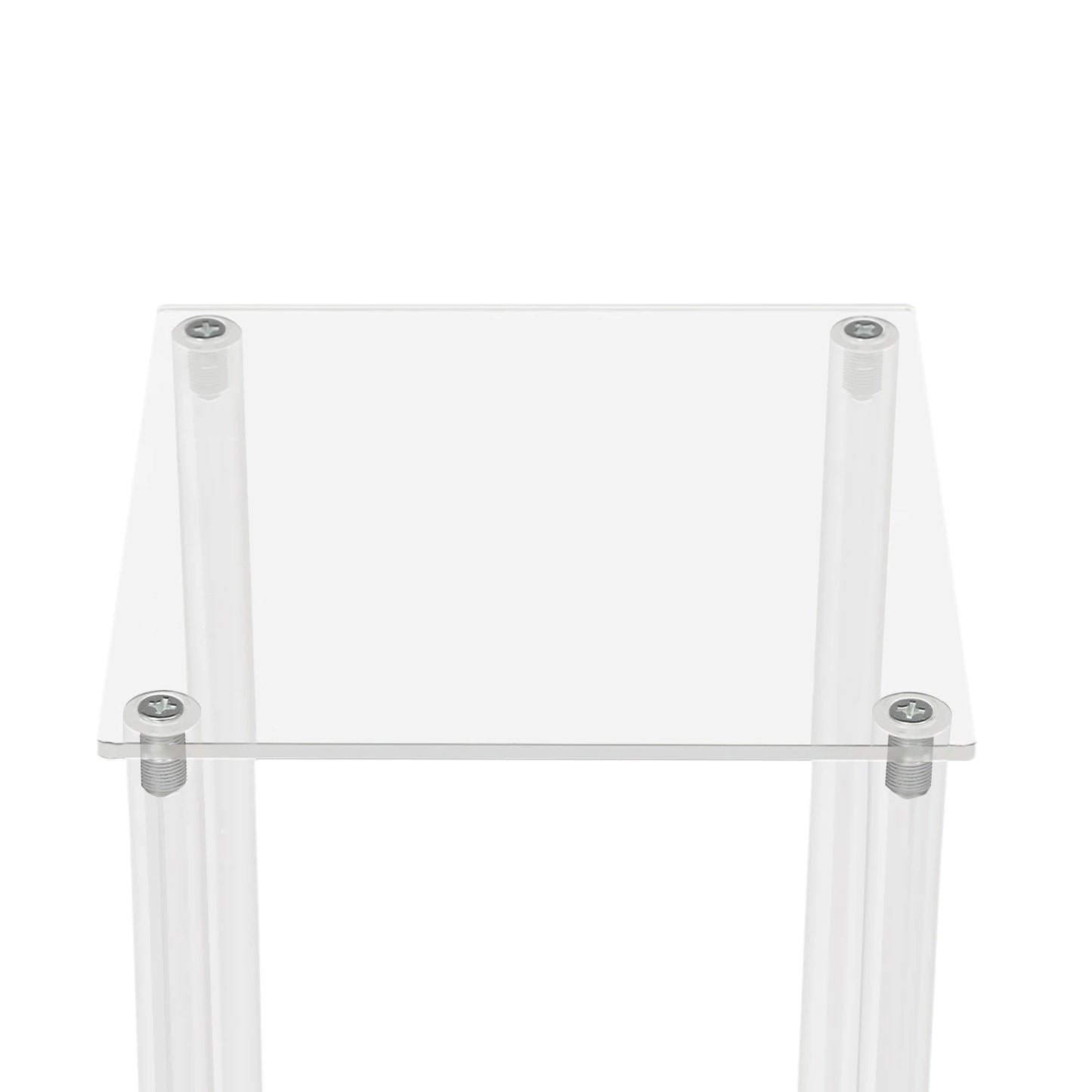 CNCEST Acryl-Blumenständer 20x20x60 cm Set aus 10 Stück