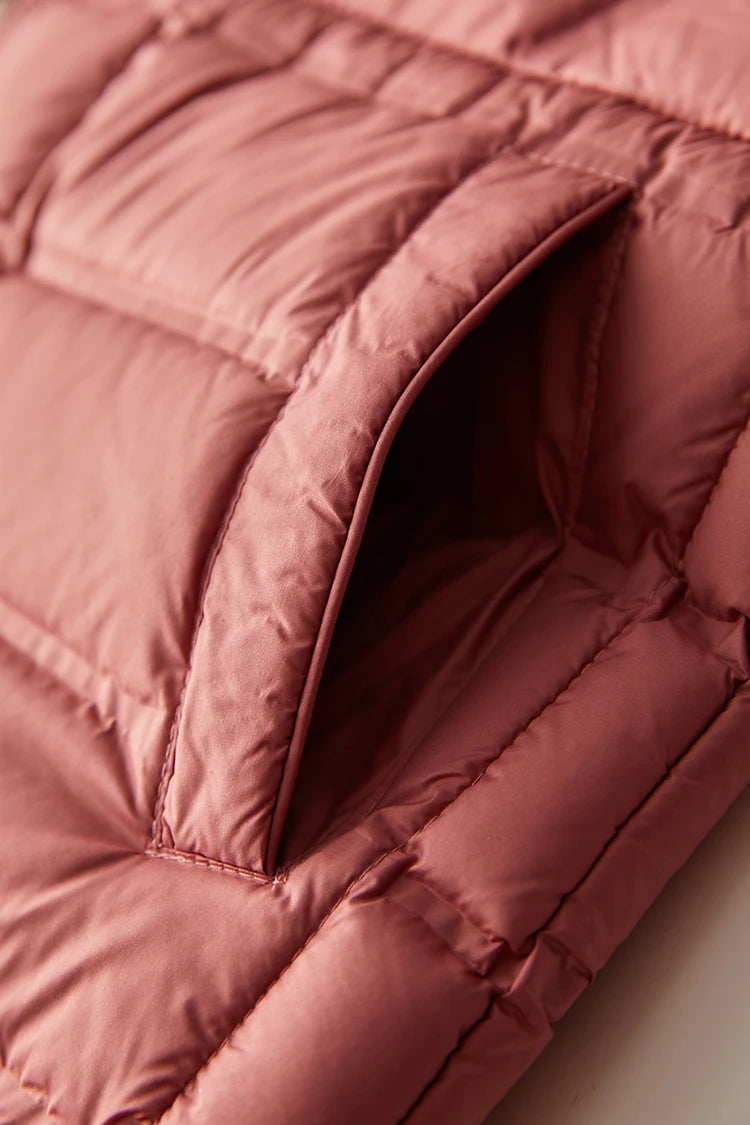 Janveny Ultralight Down Mantel - Gr M Kapuze Doppelseitig