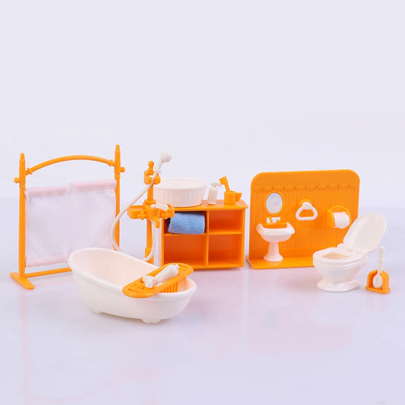Diapercore Puppenhaus Möbelset Miniatur - 1:12 Plastik 6-12J