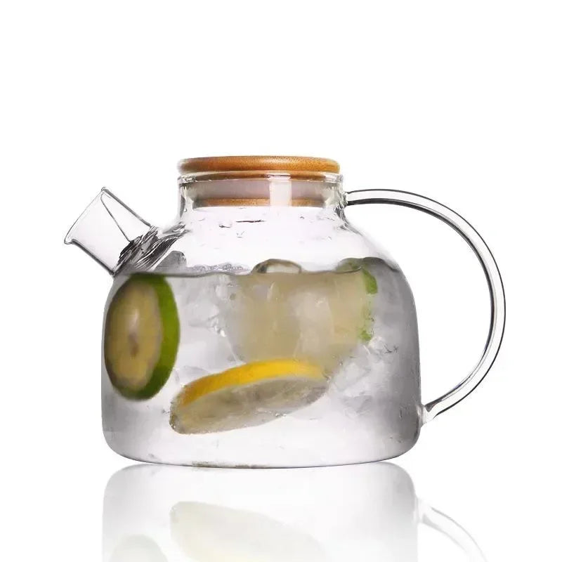 ClearGlass Kanne Hitzebeständig - 1,8 L Borosilikatglas