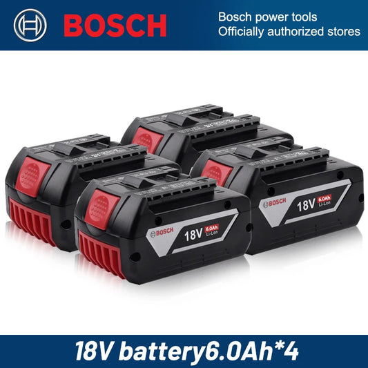 Original-Akku 2025: Original Bosch 18V battery wireless power tool lithium battery - BAT609BAT610G BAT618BAT620BAT622GSR18V-LI 18V 6000mAh Collection