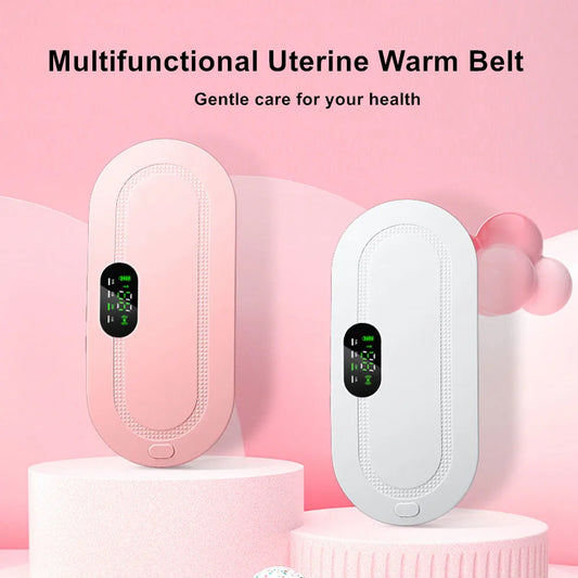 Elektrisch Gebärmutter Wärmegürtel Mit 3-Geschwindigkeit Einstellbar Temperatur Heizpad Für Frauen Taille Schutz Menstruation Pflege Gesundheit