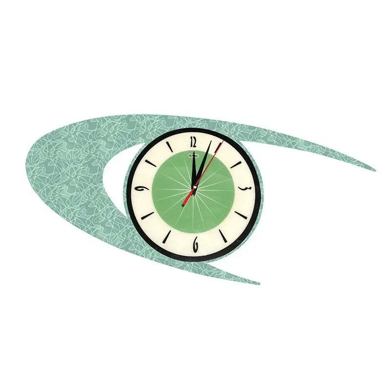 Reloj De Pared 3d Grande Minimalist Living Room Wall Clock Creative Home Decoration Clocks Retro Light Luxury Horloges Murales