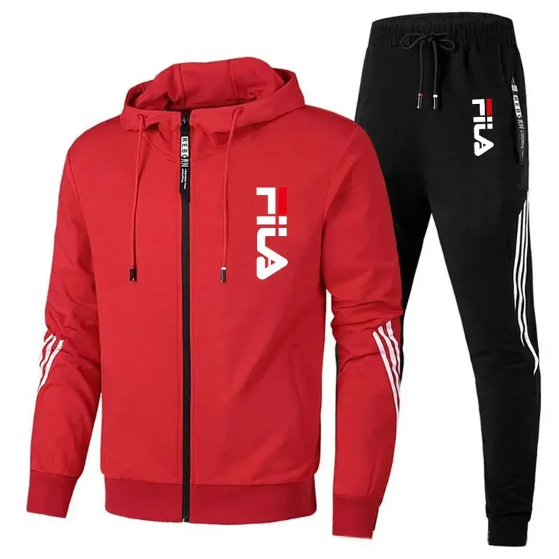 Jiangxi Jogging Set Zipjacke - Polyester 2-teilig Unisex L