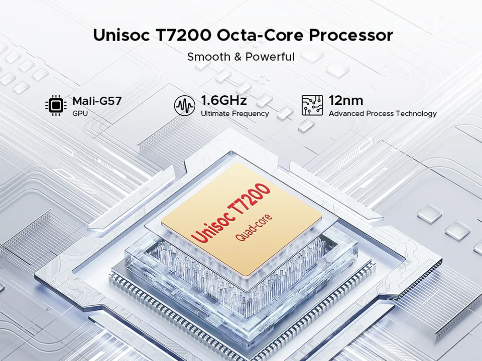 DOOGEE TabA9+ 2in1 Tablet - 4GB RAM 64GB ROM 8580mAh