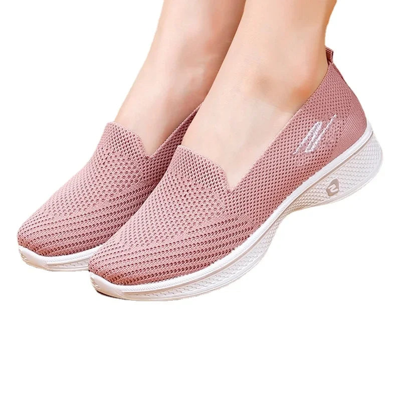 Women Fashion Shoes Flats Laides Breathable Loafers Casual Sports Walking Yoga  Zapatos De Mujer 2024 Zapatillas Mujer Sneakers