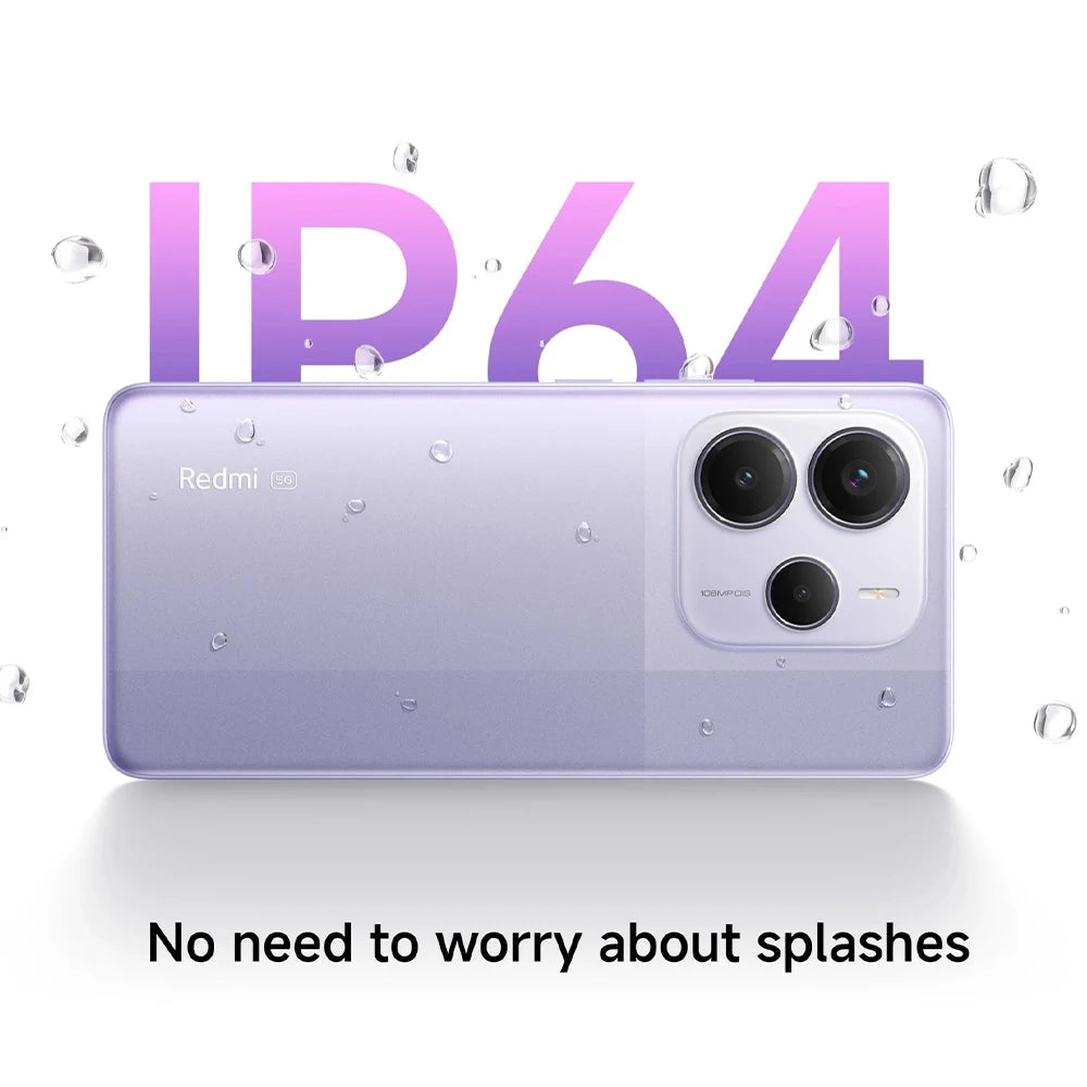 Xiaomi Redmi Note 14 5G 108MP Kamera - 5110 mAh Akku, 45 W Turbo-Ladung