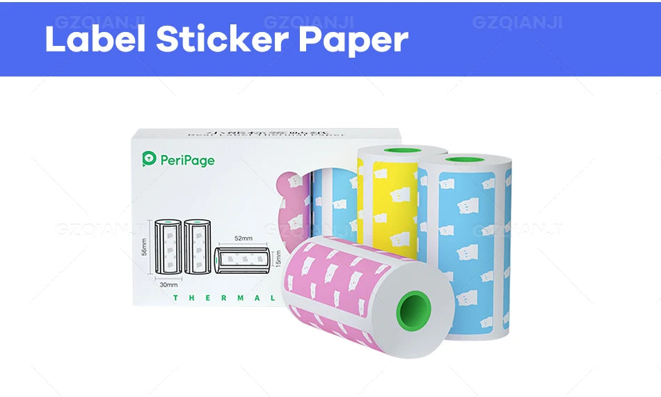 Imprimantă de etichete Bluetooth 2025: Imprimantă termică Smart-Pocket de 58 mm - Colecție de imprimare mobilă