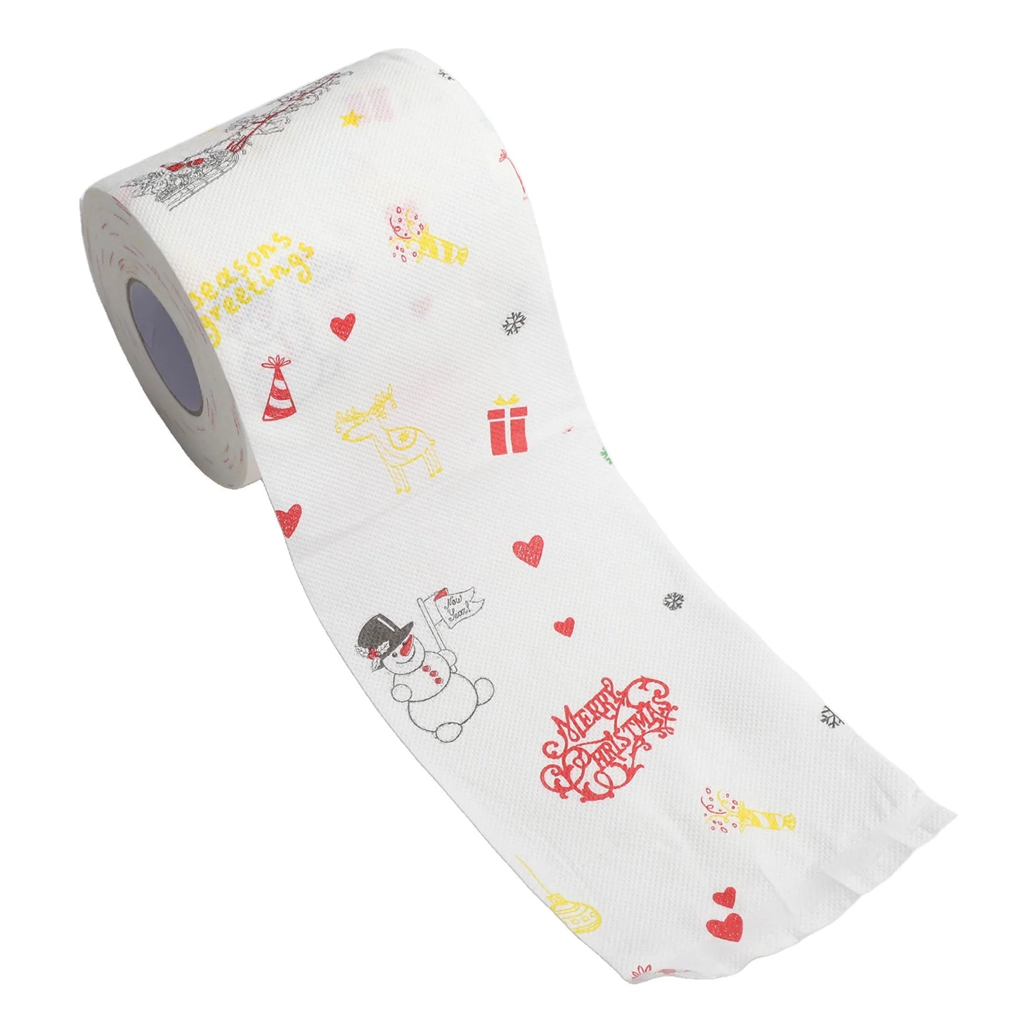 1 Pcs Christmas Santa Claus Bathroom Toilet Roll Merry Christmas Home Decoration 2024 Christmas Decoration New Year Ornaments