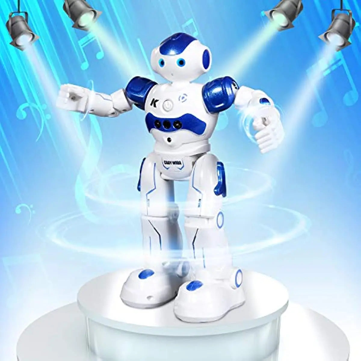 RC Robot Toy Kids Intelligence Gesture Sensing Remote Control Robots Program for Kids Aged 3 4 5 6 7 Boys Girls Birthday Gift