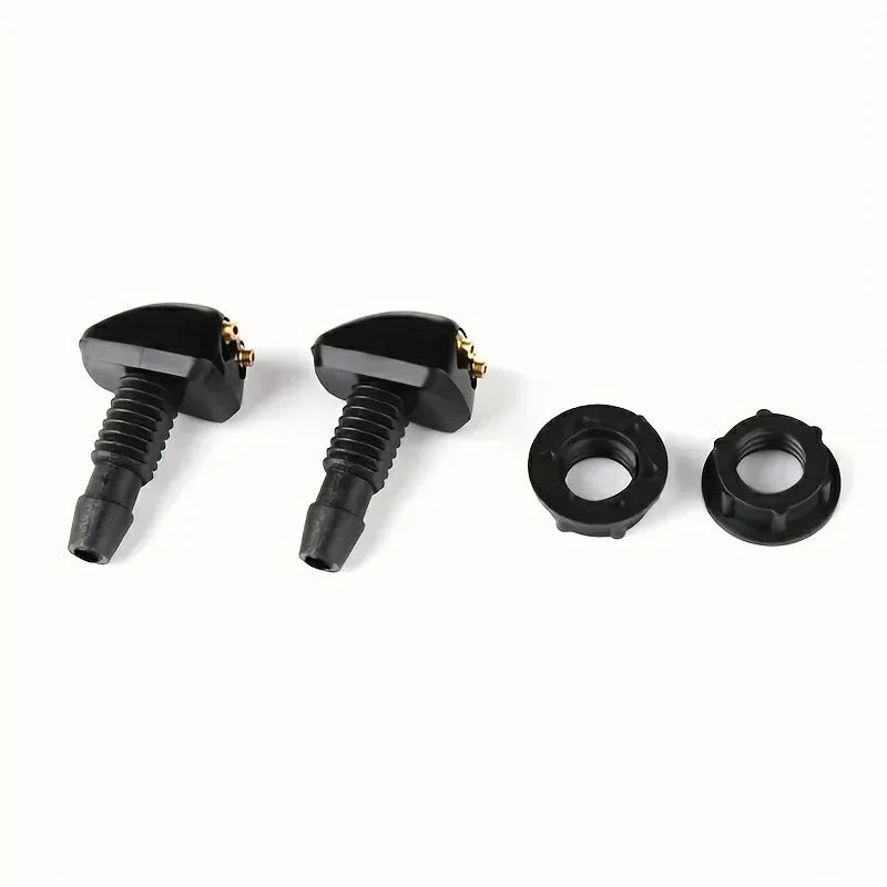 Car Windshield Wiper Washer Spray Nozzle Fits Most Car Models Car Adjustable Dual Holes Windshield Washer Nozzle Wiper