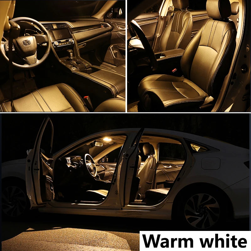 Complete Car LED Bulb Interior Light Kit For Audi A1 8X A3 8L 8P 8V A4 B5 B6 B7 B8 A5 A6 C5 C6 C7 A7 Q5 8R Q7 4L Accessories
