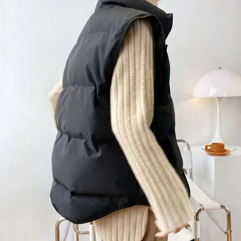 Sheng palae Mode Baumwolle Weste - Ärmellos M Baumwolle