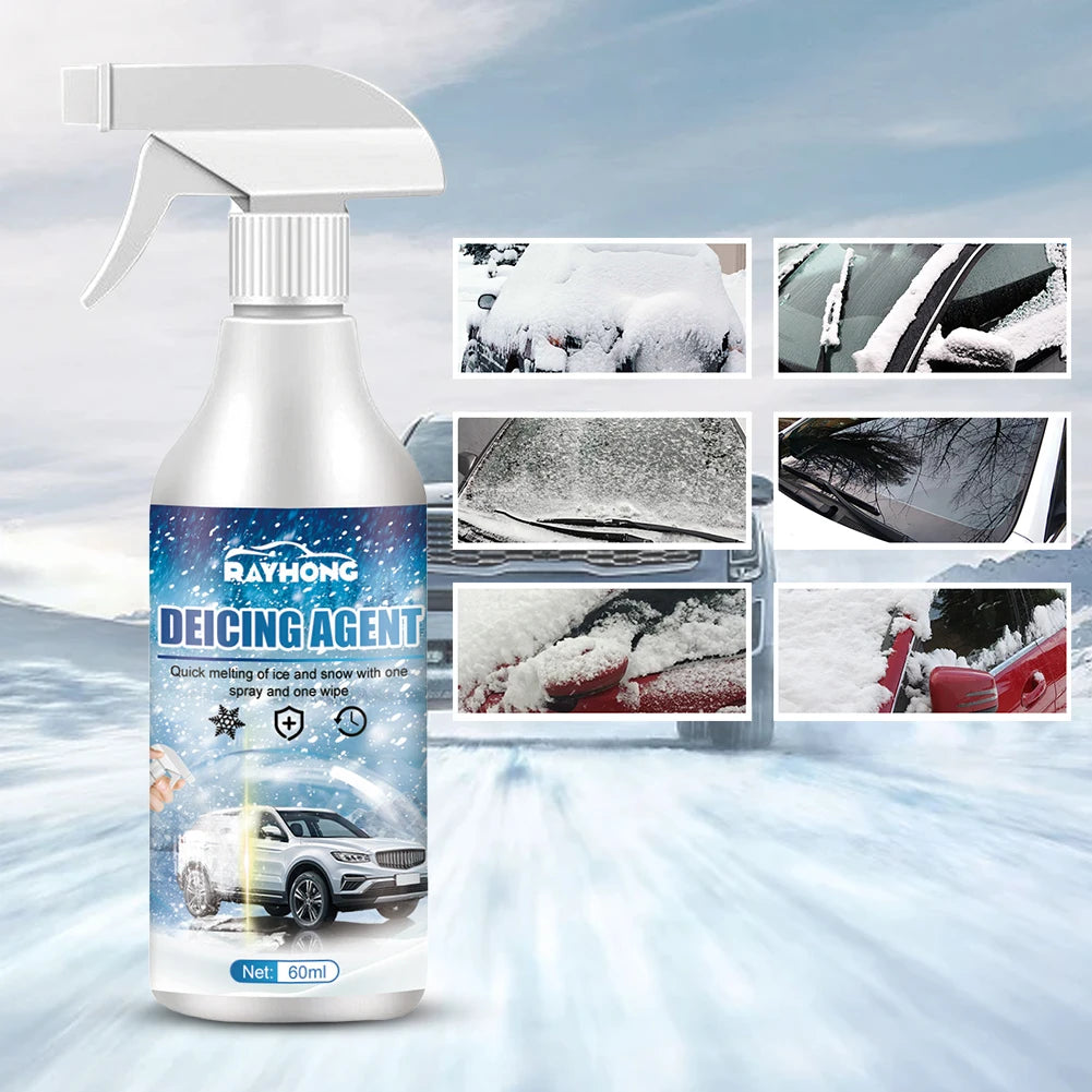 Auto Enteiser Spray Auto Schnee Schmelzmittel Windschutzscheibe Enteiser Spray Auto Entfrosten Schnee Auflösung Reiniger Spray Für Auto Heim Verwendung