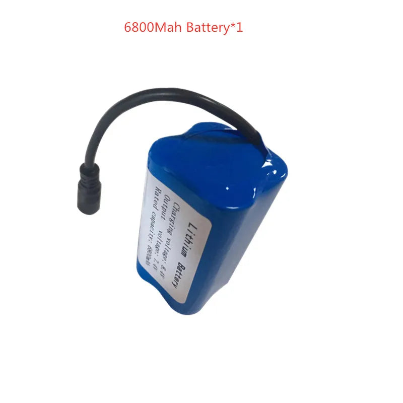 RC-Boot-Akku 2025: 7.4V 13600Mah 6800Mah Battery For V020 V900 2011-5 V007 C18 H18 V18 D18B FX88 - Remote Control RC Fishing Bait Boat Battery Parts Collection