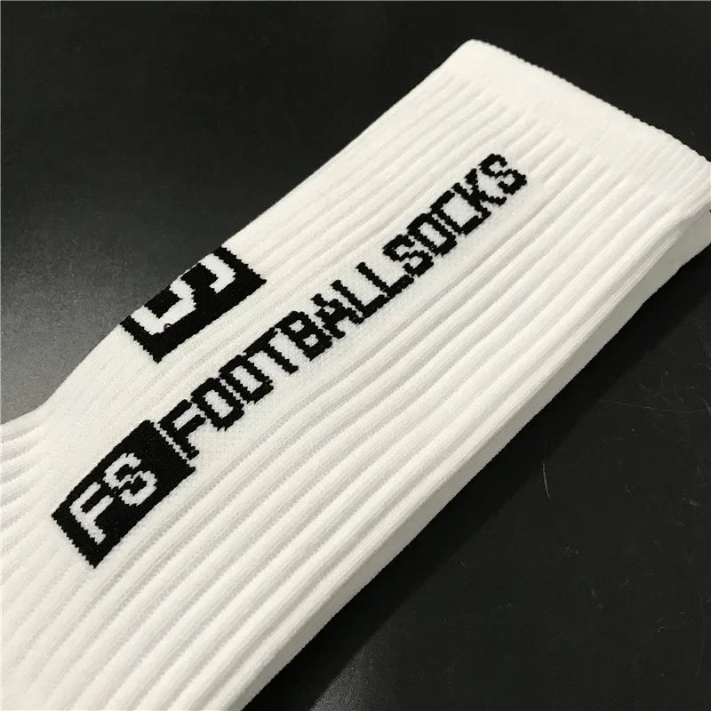 FS Fußballsocken Neuer Stil Runder Silikon-Saugnapf-Grip Anti-Rutsch-Soccer-Socks-Sports-Männer-Frauen-Baseball-Rugby-Socks