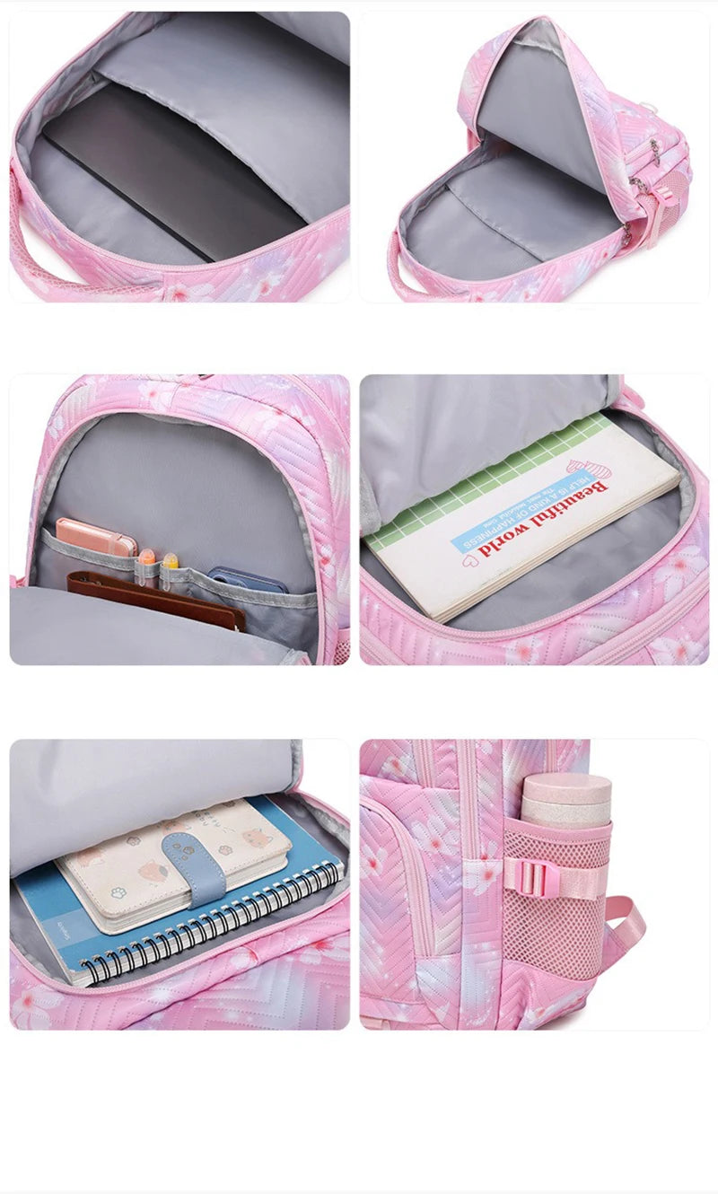 Lilo Stitch Schulrucksack 2025 - Große Kapazität Daypack für Mädchen Schultasche