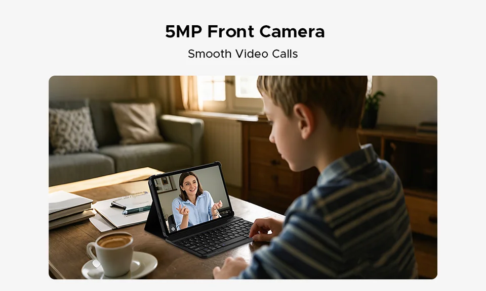 DOOGEE Tab A9 Ultraschlank - Kapazität 6580mAh, Quad Core, 10,1 Zoll