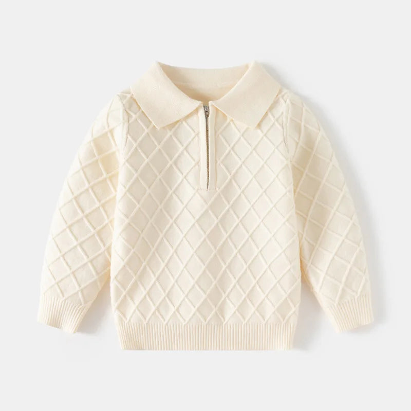 KleinkindKaro Pullover Plaid - Größe 98 104 Baumwolle