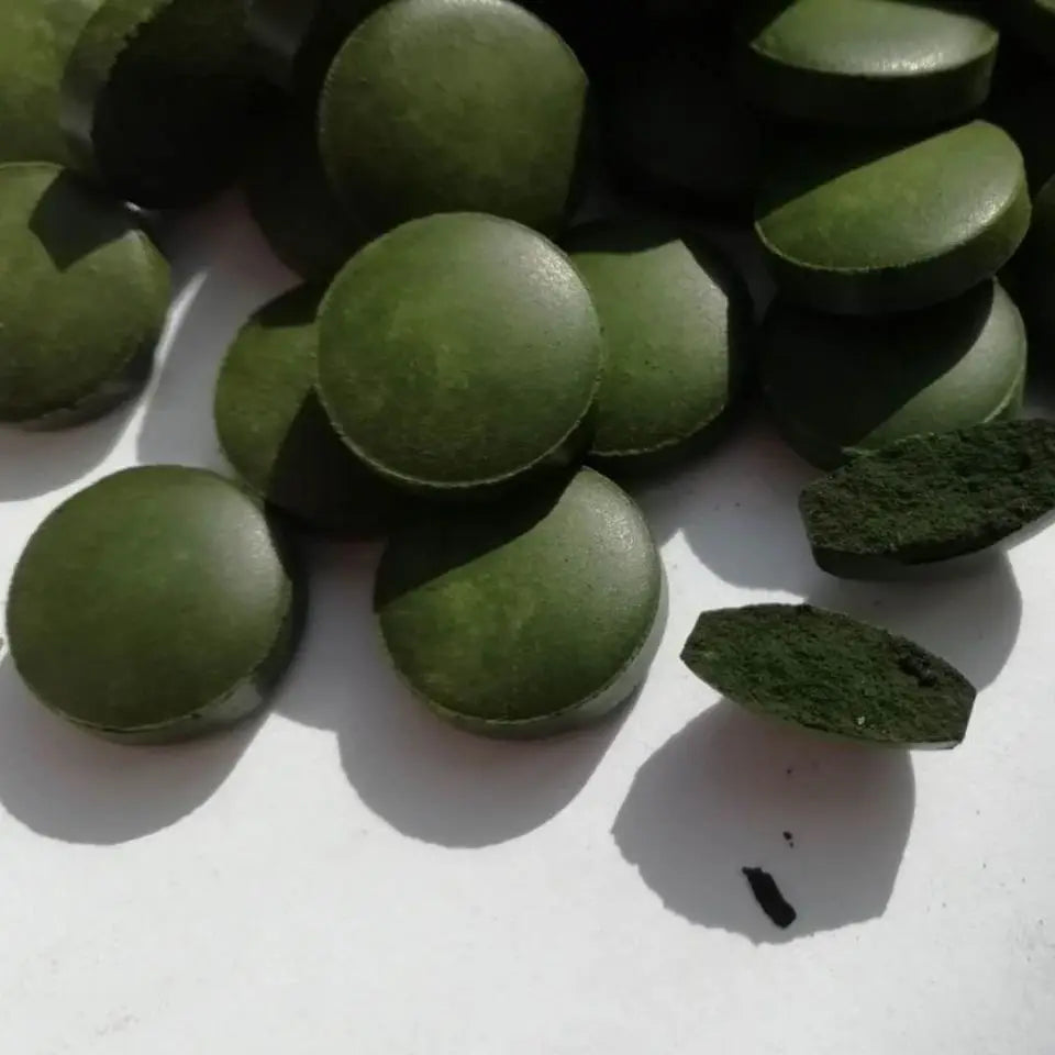 Tablete AquaSpirulina pentru hrană pentru pești - 100 buc, 2 mm