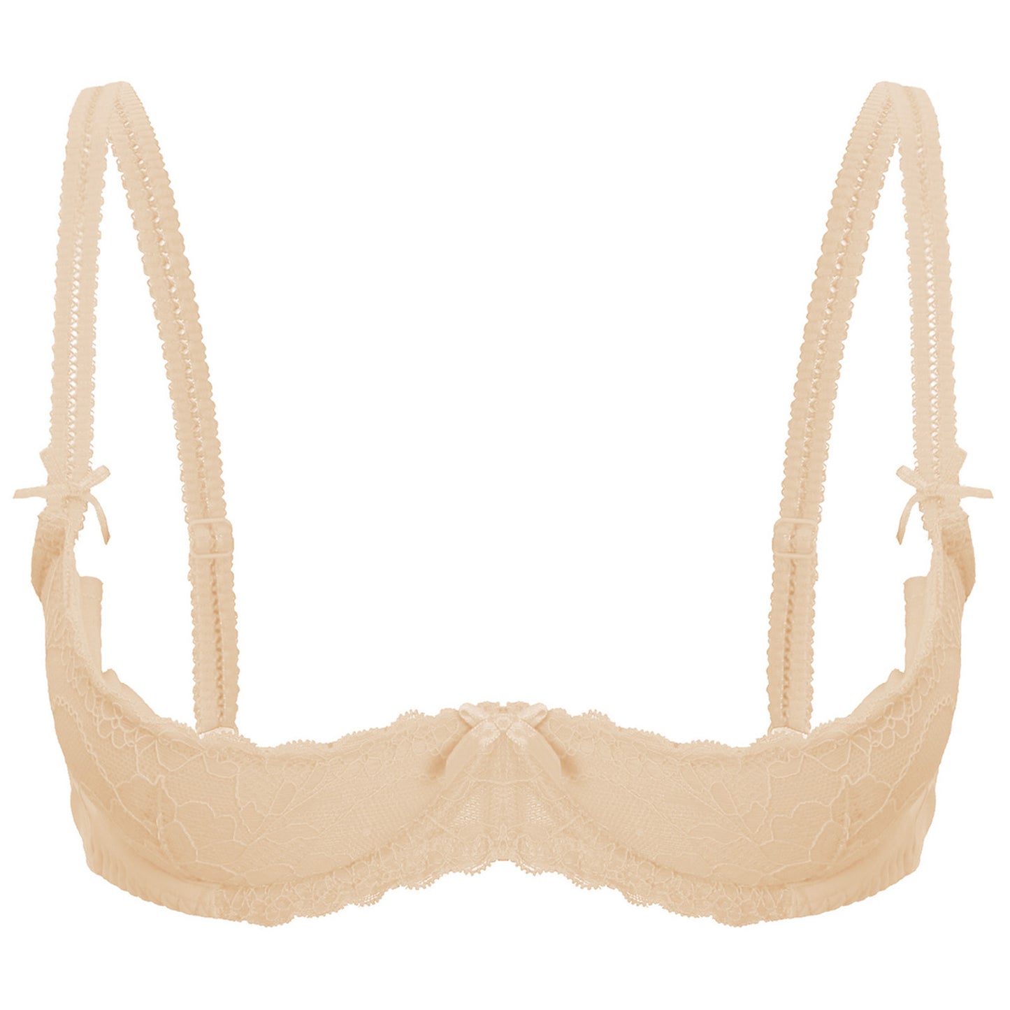 Sutien elegant pentru femei, cu 1/2 cupă, cu întăritură, push-up, dantelă, cu căptușeală, bandană, bretele reglabile, lenjerie intimă, spate cu cârlig, bustieră