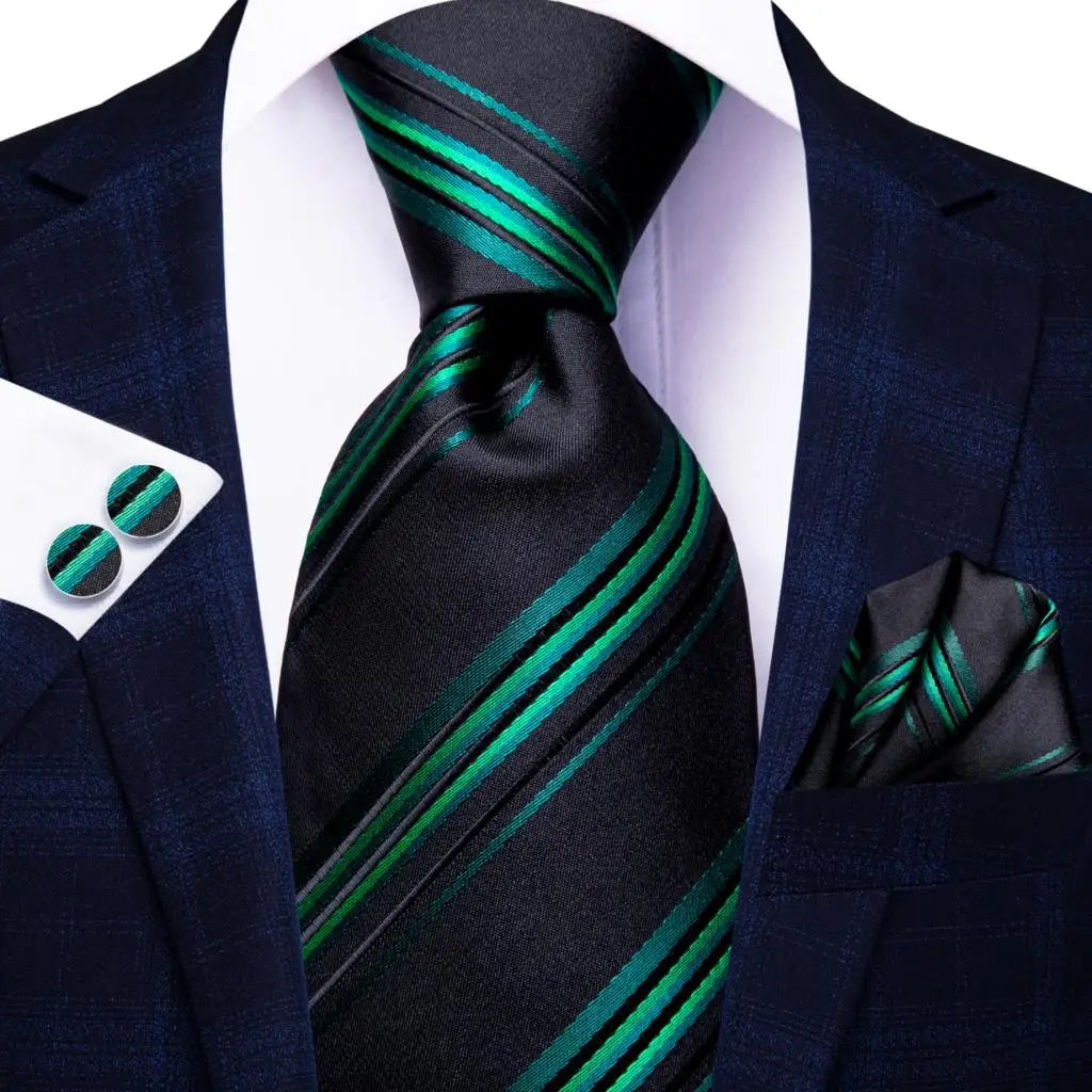 Hi-Tie Seiden-Herren-Krawatten-Set Blumenmuster Gelb Gold Krawatten und Taschentücher Manschettenknöpfe-Set Herren-Hochzeits-Party-Anzug-Mode-Halskrawatte C-3053