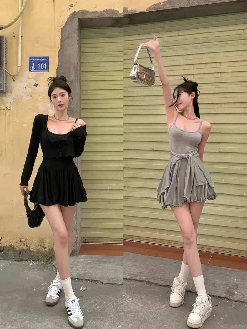 Choice Pure Desire Style Taillenschnitt - Knie-Länge Polyester