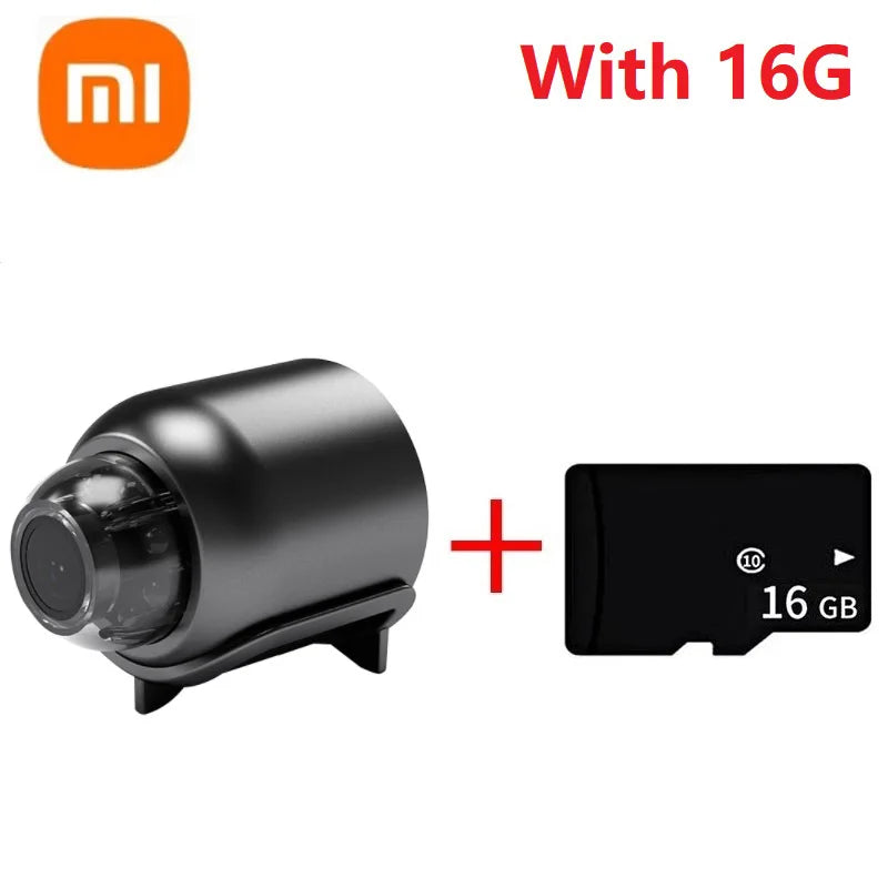 Sicherheitskamera 2025: Xiaomi X5 1080P HD Camera WiFi - Wireless Night Vision Motion Detection Home Security Collection