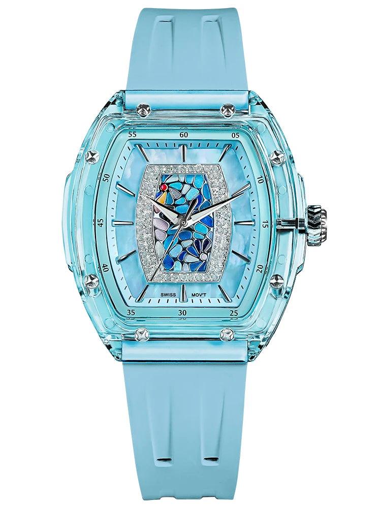 Dubai watch fashion crystal quartz wristwatch precious gift for girls
