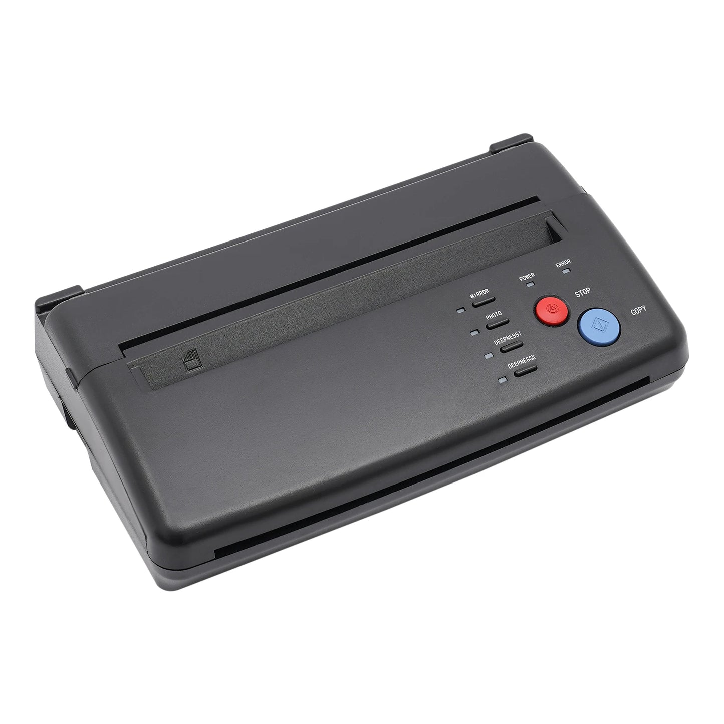 Imprimantă pentru tatuaje 2025: Imprimantă cu șabloane de transfer pentru tatuaje, copiator 220V - Lățime efectivă de scanare 21cm, Colecție A4 Negru