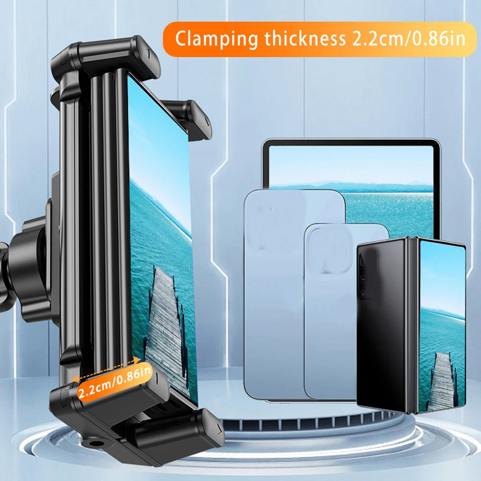 OUTMIX Wall Tabletstand 360° flexibel - 4–13 Zoll, Metall