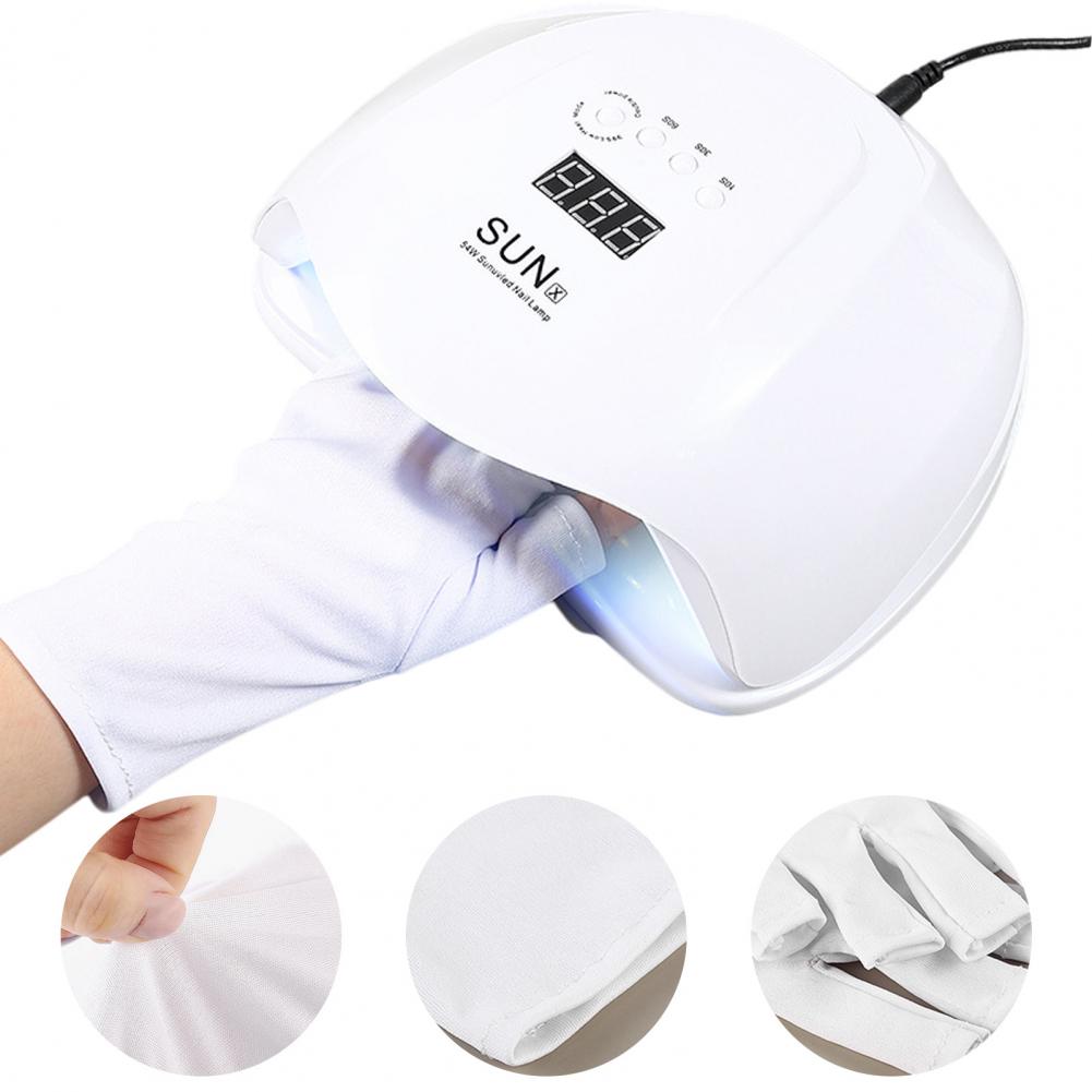1Colors UV Handschuh LED Lampe - Größe 23 x 8.5 cm Set Nail