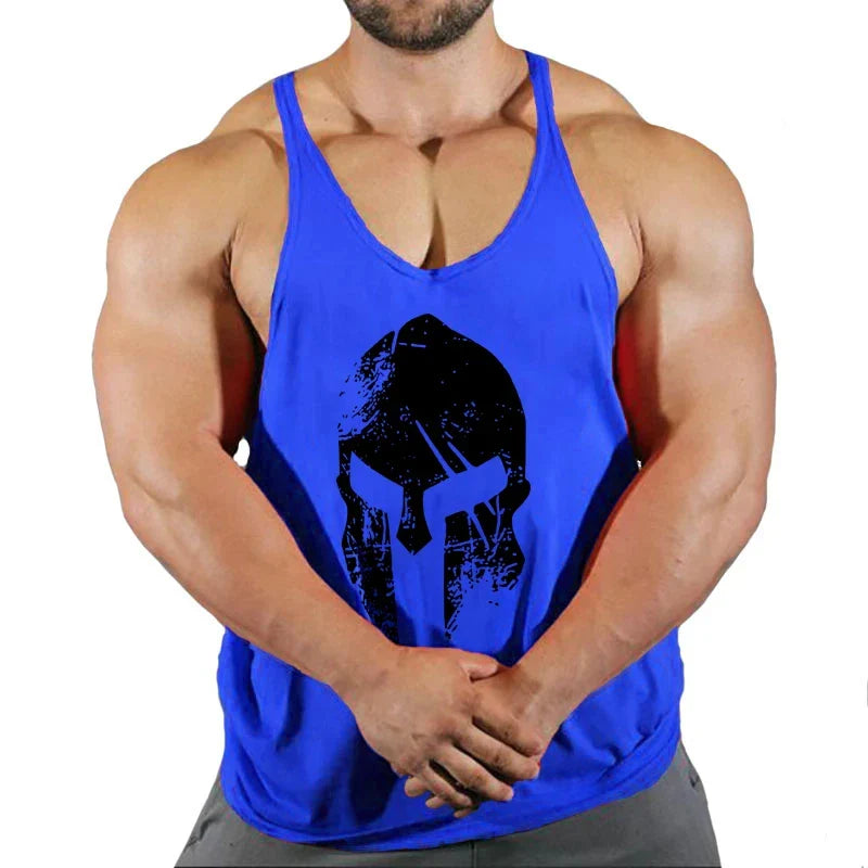 Men gym stringer tank – muscle workout vest for fitness