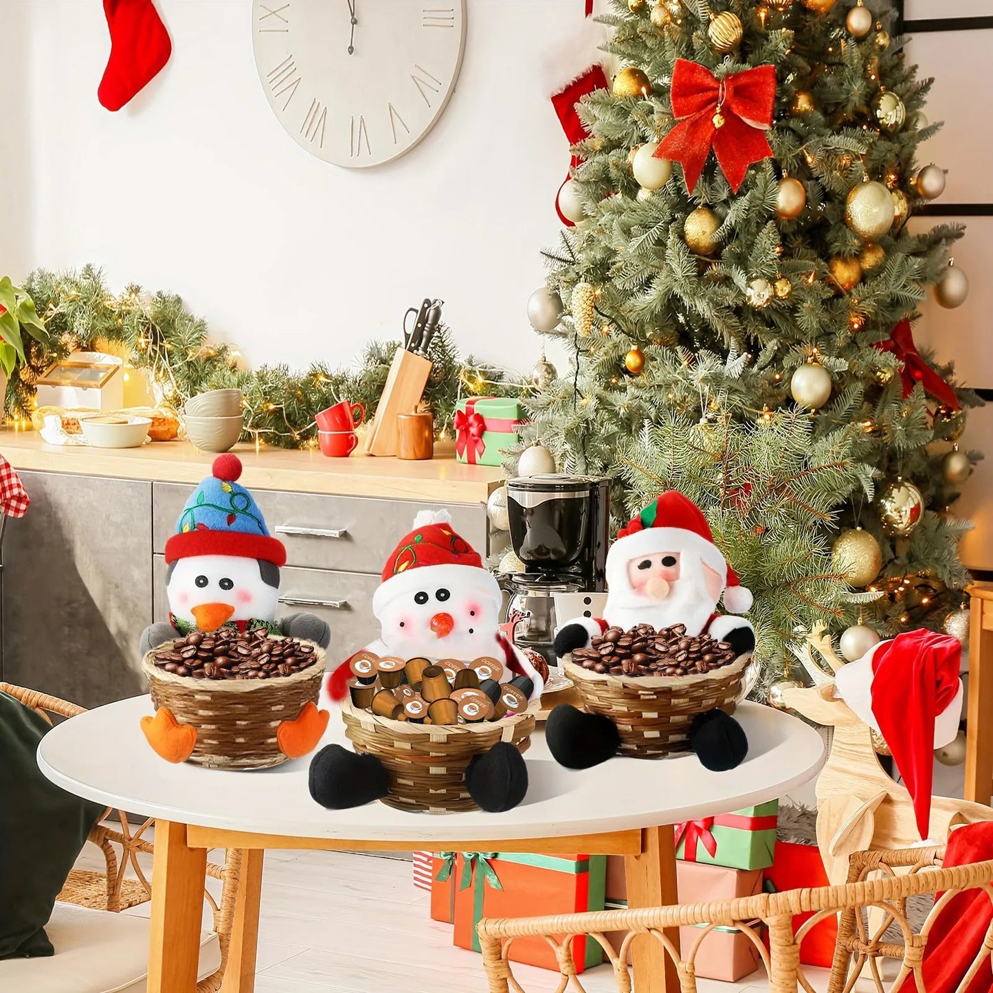 CN Guangdong Naschkörbchen Rattan - Kapazität Klein, Maße Kompakt