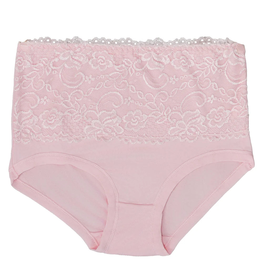 Yueyun NNK826 Spitze - 4er Hi Rise Polyester Elastan