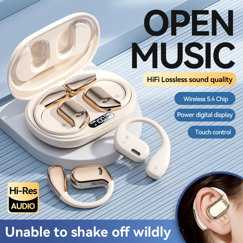 144 Sprachen AI-Übersetzungs-Ohrhörer Wireless Bluetooth 5.4 Sprachübersetzer-Gerät Touch-Control-Übersetzungs-Ohrhörer Geschenk