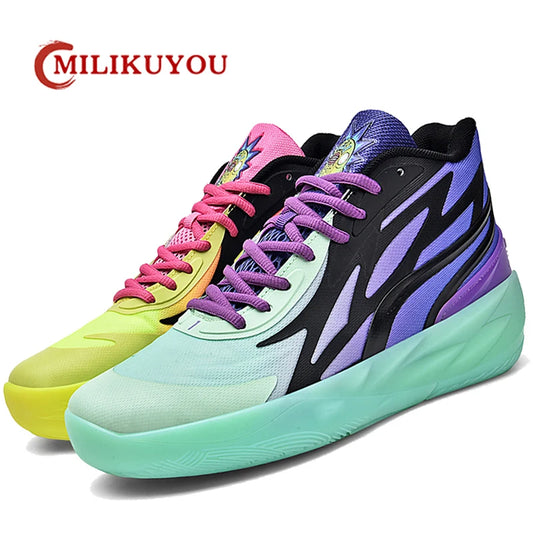 Men Sneakers Fashion Basketball Shoes For Man Training Sports Colorful Non-Slip Zapatillas De Hombres High Quality Tennis Shoes