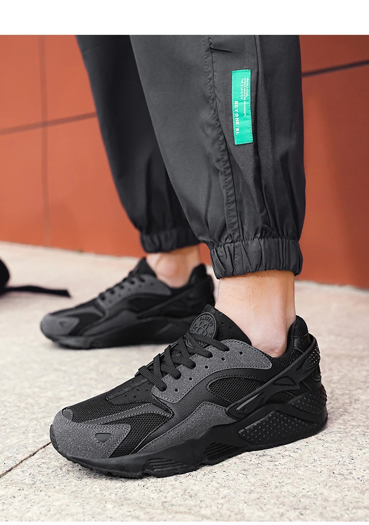 Male Sneakers Men’s Casual Shoes Running Sport Shoes Antislip Tennis Shoes for Men Mesh Breathable Outdoor Fashion Sports Shoes