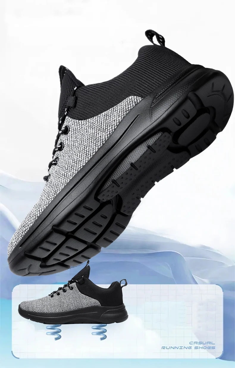 Men's Sneakers 2025 New Fashion Trend Lightweight Soft Comfortable Non-slip Flat Shoes Outdoor Casual Sports Shoes Man Shoes