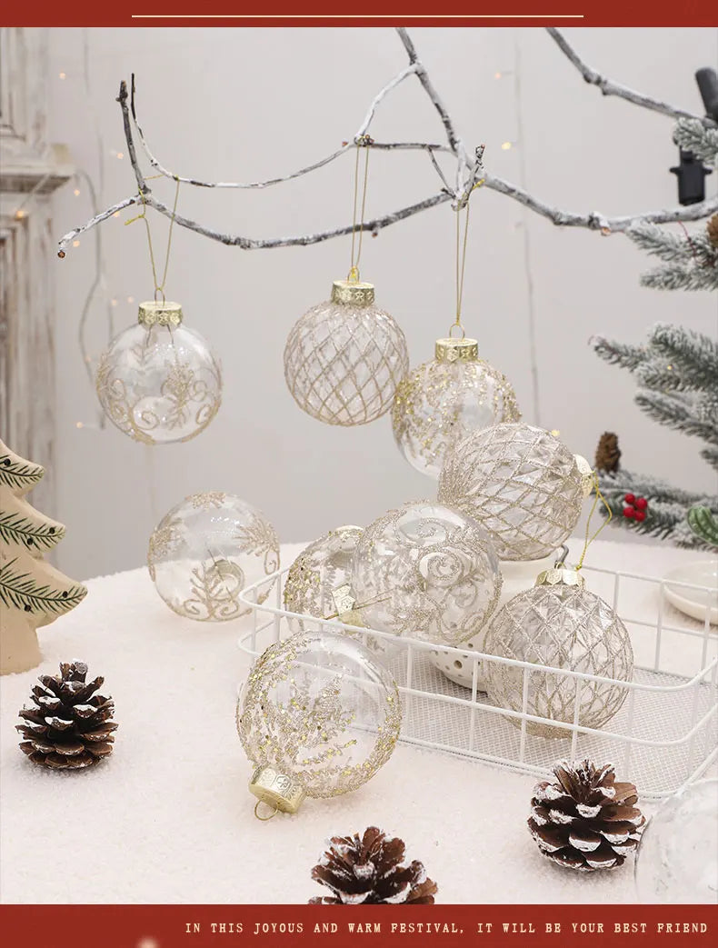 Choice SY24BA32 Bruchsichere Kunststoffkugeln - Ø8 cm, 9 Stück