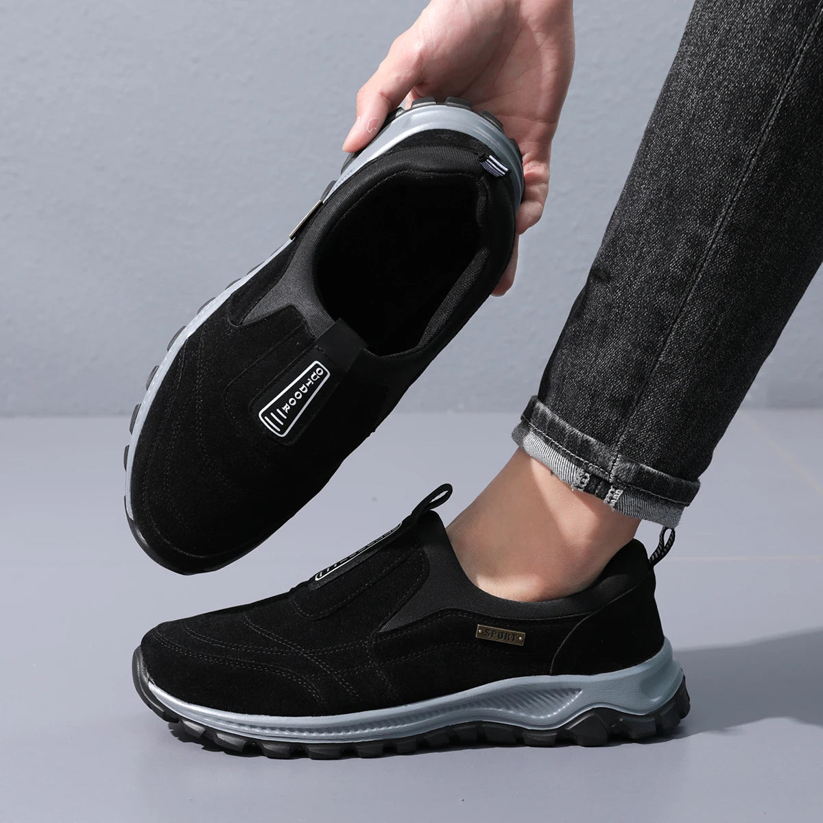 Sneakers Men Sport Running Shoes Men Light Athletic Shoes Men Casual Flats Trail Breathable Walking Shoes