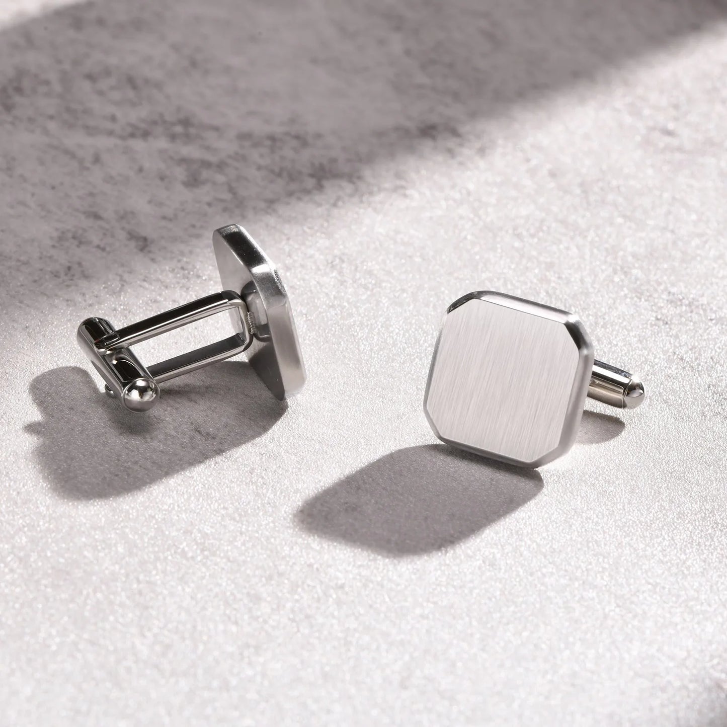 Personalized Cufflinks for Men Boys,Stainless Steel Shirt Cuff Button Custom Wedding Gifts Mens Cufflinks,Men's Accessories