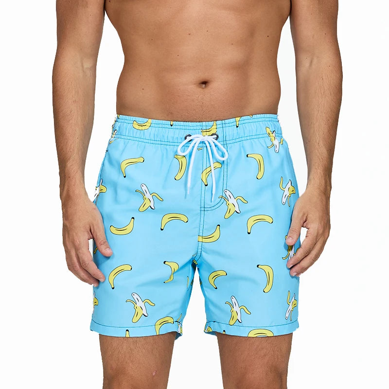 ESCATCH Herren Schwimmbekleidung 2025: Quick Dry Summer Beach Board Shorts Plus Size - Mens Swimwear Briefs Swim Trunks Male Sportswear Beachwear Fitness
