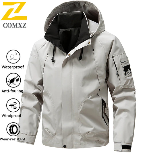 Gorpcore Regenjacke Regenfest - Winddicht Wasserfest Gr XL