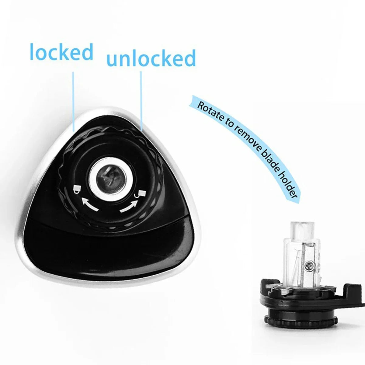 NONEM Elektrischer Spitzer - Automatischer Desktop 6–8 mm Bleistifte Netzbetrieb